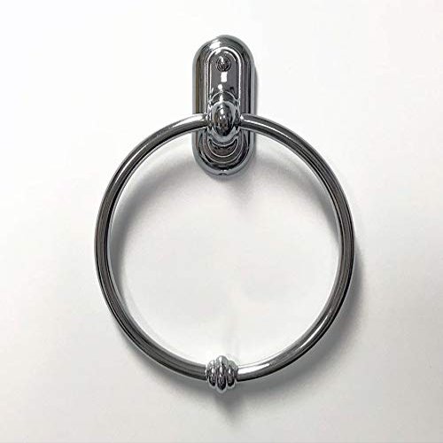 Wood Technology Towel Ring in Polished Chrome