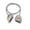 100 Foot DB25 Male to DB25 Female RS232 Extension Cable 24 AWG by Custom Cable Connection view 2