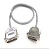 100 Foot DB25 Male to DB25 Female RS232 Extension Cable 24 AWG by Custom Cable Connection view 3