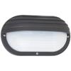 Generation Lighting 89805-12 Contemporary Modern One Light Outdoor Wall Lantern from Seagull - Bayside Collection in Black Finish, 60 Total Watts, 10 Inch Wide, Polycarbonate Construction view 1