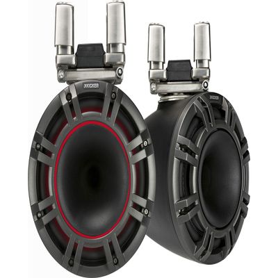 KICKER KMTC94 (44KMTC94) 9" Marine LED Speakers