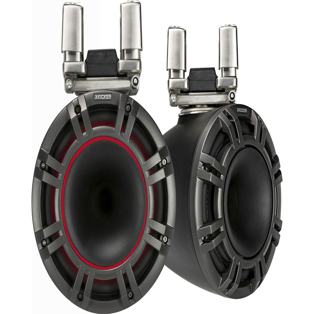 KICKER KMTC94 (44KMTC94) 9" Marine LED Speakers