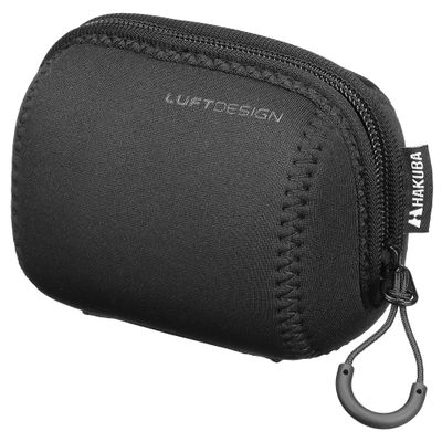 HAKUBA Lens case Rufuto Design Slim fit Lens Pouch 70-80 Removable Inner Cushion Black KLP-LS7080BK