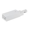 WAC Lighting H Track Current Limiter Live End Power Feed 1 Amp 120V in White view 1