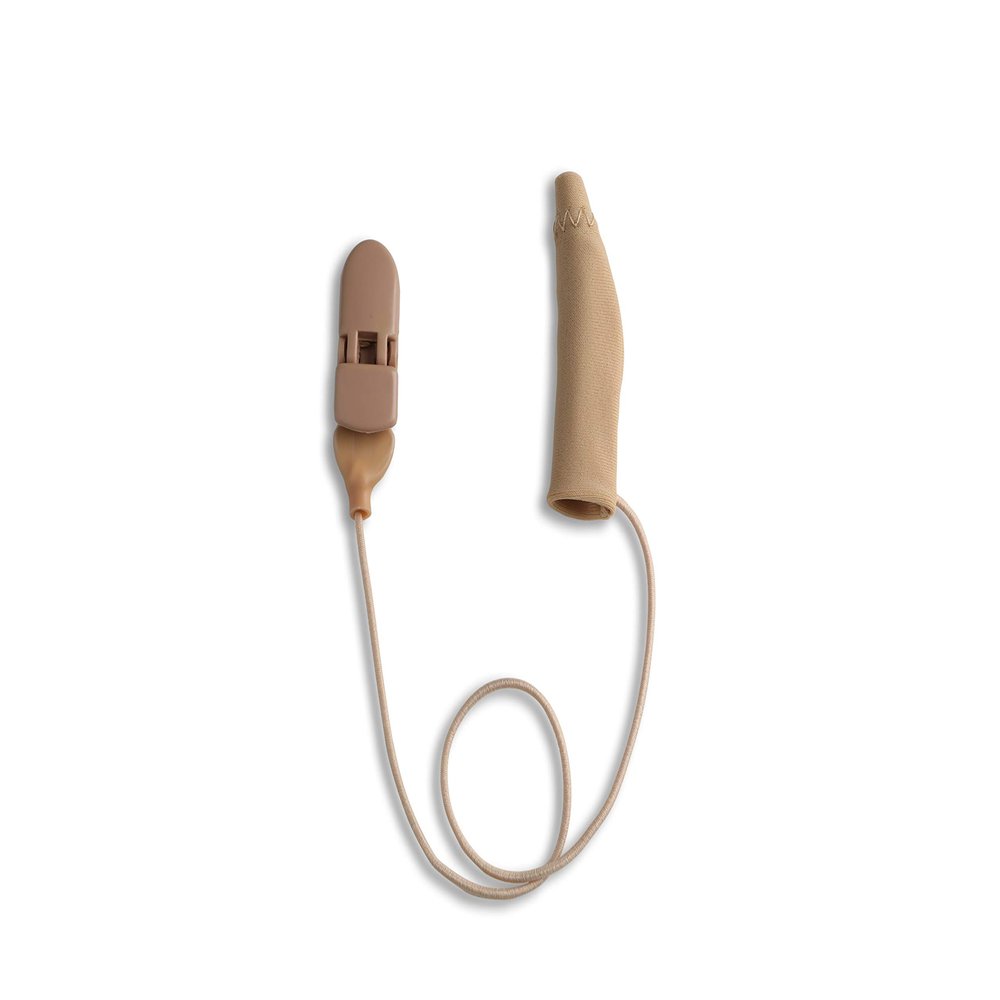 Ear Gear Original Mono Protect Hearing Aids or Hearing Amplifiers from Dirt, Sweat, Moisture, Loss, Wind Fits Hearing Instruments 1.25 to 2