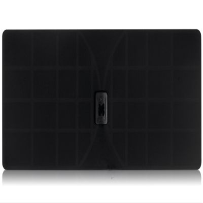 RGTech Monarch 50 Black Flat Paper Thin Indoor HDTV Antenna - 50 Mile Range Multidirectional Reception, UWB Technology and 4G Filter for Maximum UHF/VHF/FM/USB TV Tuner/DVB-T/DAB Radio Reception