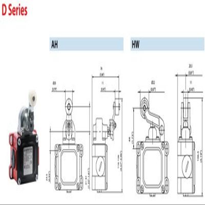 604.1121.010, Altech Corp, D Series HW