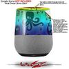 Cute Rainbow Monsters - Decal Style Skin Wrap fits Google Home Original (Google Home NOT Included) view 2