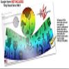 Cute Rainbow Monsters - Decal Style Skin Wrap fits Google Home Original (Google Home NOT Included) view 3