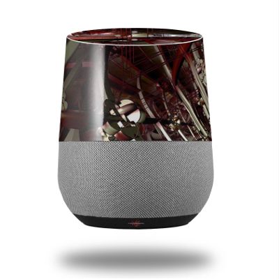 Domain Wall - Decal Style Skin Wrap fits Google Home Original (Google Home NOT Included)