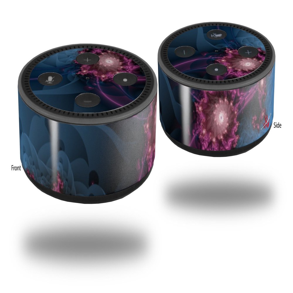 Skin Wrap Decal Set 2 Pack for Amazon Echo Dot 2 - Castle Mount (2nd Generation ONLY - Echo NOT Included)