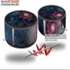 Skin Wrap Decal Set 2 Pack for Amazon Echo Dot 2 - Castle Mount (2nd Generation ONLY - Echo NOT Included) view 2
