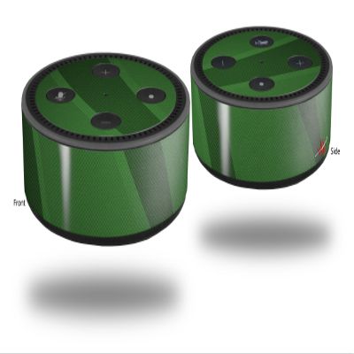 Skin Wrap Decal Set 2 Pack for Amazon Echo Dot 2 - VintageID 25 Green (2nd Generation ONLY - Echo NOT Included)