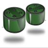 Skin Wrap Decal Set 2 Pack for Amazon Echo Dot 2 - VintageID 25 Green (2nd Generation ONLY - Echo NOT Included) view 1