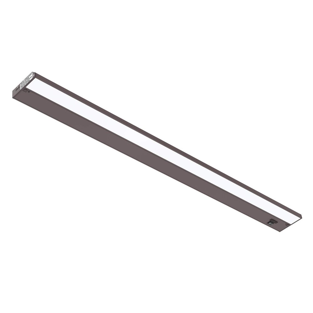 GETINLIGHT 40-Inch 3-CCT LED Under Cabinet Light, Hardwired/Plug-in, Bronze