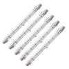 CTKcom 300 Watt 4.6 Inch T3 Halogen Bulbs (5 Pack) - J Type 118mm R7S Double Ended Halogen Bulbs Filament Flood Lights Quartz Tube Lamps 120V view 1