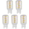 CBconcept UL Listed G9 LED Light Bulb, 5 Pack, 3 Watt, 310 Lumens,Not Dimmable, Warm White 3000K, 360 degree Beam Angle, 120 Volt, 40W Equivalent JCD Halogen G9 Replacement Patented Designed view 1