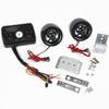 Eaglerich FM Amplifier Motorcycle Black Styling Stereo Audio Speaker with Remote Control view 2