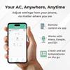 Sensibo Sky, Smart Wireless Air Conditioner Controller. Quick & Easy DIY Installation. Maintains Comfort with Energy Efficient. Automatic Wifi Thermostat Control App. Google, Alexa and Siri Compatible view 3