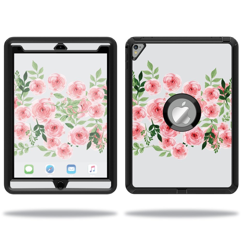 MightySkins Skin Compatible with OtterBox Defender Apple iPad Pro 9.7 Case wrap Cover Sticker Skins Bouquet