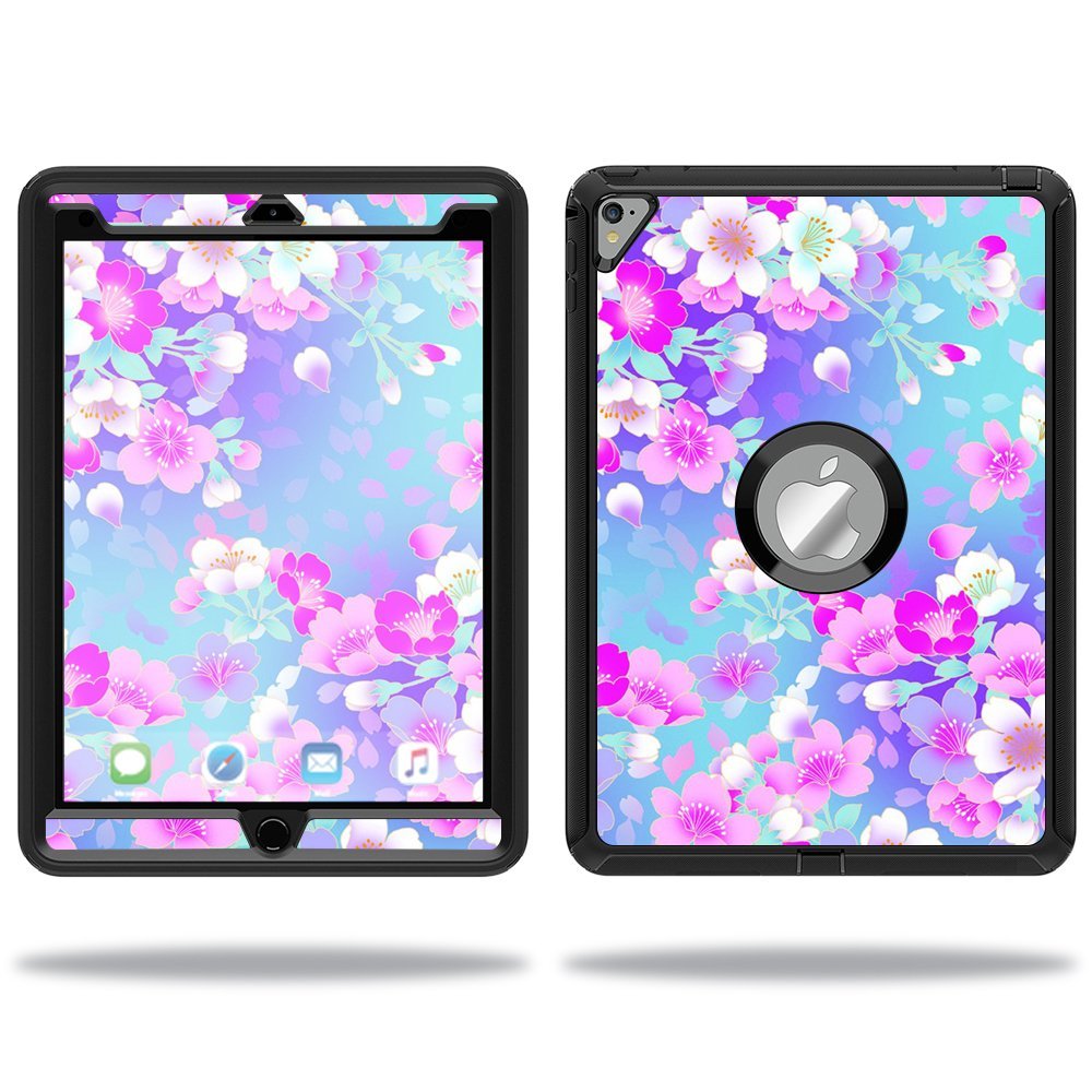 MightySkins Skin Compatible with OtterBox Defender Apple iPad Pro 9.7 Case wrap Cover Sticker Skins in Bloom