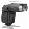 Bounce, Zoom & Swivel Head Flash Compatible With Sony Alpha A6500 + High Powered AC Rapid Charger With 4AA 2900 Mah Batteries + Multi-Interface Adapter view 3