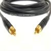 15 Foot Hi-Resolution RG59 RCA to RCA 75 Ohm Composite Video Cable Assembled by Custom Cable Connection view 2