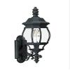 Generation Lighting 88201EN-12 Wynfield Outdoor Wall Sconce, 2-Light 7 Total Watts, Black view 3