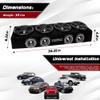 MENACE AUDIO Car Audio Midrange Enclosure 4 x 6.5 2000Watts VOICEBOX (MA-VB6525-4S) Silver view 3