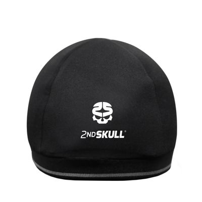 2nd Skull Protective Sports Cap - Impact-Reducing Protective Headgear; Thin, Lightweight Athletic Headwear; Safety Head Protection Designed to Defend Against Odor and Stains (Youth, Black)