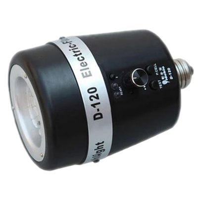 Yidoblo 120WS 32GN 5600K Photo Studio Strobe Flash Light, E27 Photography Flash Bulb Master AC Slave Lighting Bulb