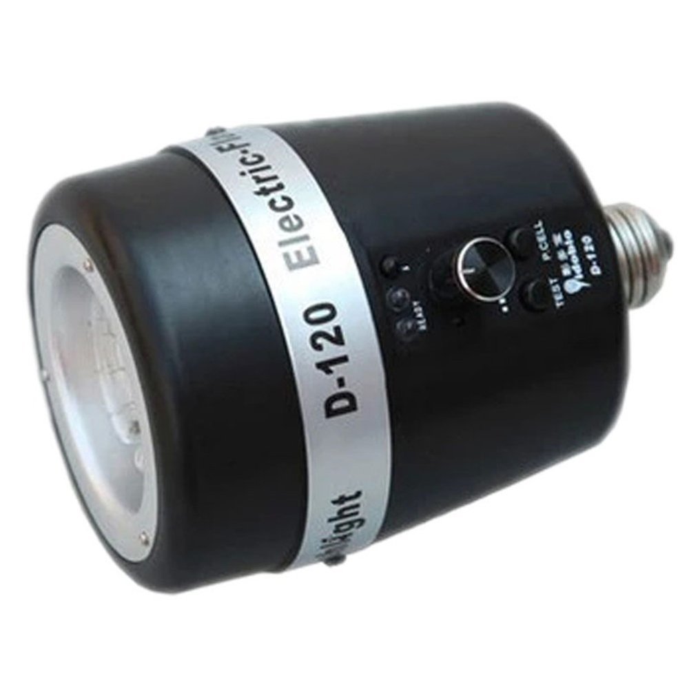 Yidoblo 120WS 32GN 5600K Photo Studio Strobe Flash Light, E27 Photography Flash Bulb Master AC Slave Lighting Bulb