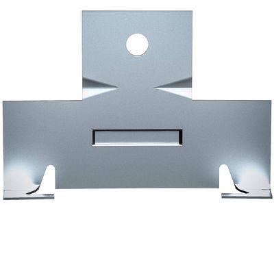 20 Pack (10 Pairs) Retrofit Recessed Downlight Housing C Clips with Self Tapping Screws for Down Light Can Lighting. Works with Torsion Spring to Hook Onto.