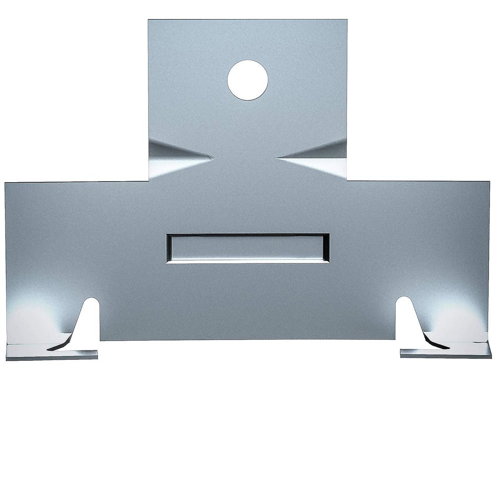 20 Pack (10 Pairs) Retrofit Recessed Downlight Housing C Clips with Self Tapping Screws for Down Light Can Lighting. Works with Torsion Spring to Hook Onto.