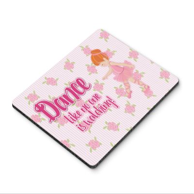 Caroline's Treasures BB5392MP Ballet Dance Red Hair Mouse Pad, Hot Pad or Trivet for Home Office Gaming Working Computers Laptop Mouse Mat,Washable Large Mousepad