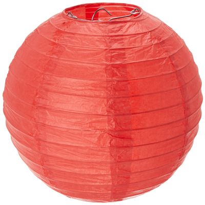 Darice 1174-67 Japanese Paper Lantern - Red - 8"