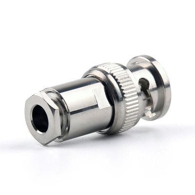 2X Connector BNC Male Plug Clamp RG58 RG142 RFC195 RG400 Cable Straight Ships from USA