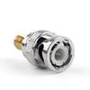 2X Adapter BNC Plug Male to SMA Female Jack RF Connector Straight Ships from USA view 2