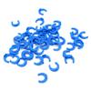 Newzoll 1/4 Inch Locking Clips for RO Water Filter, Blue, 50 Pcs view 1