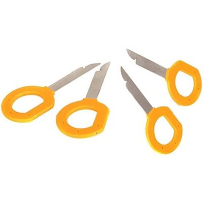 Sound-Way 4PCS Car Stereo Removal Tool Kit Compatible with VW, Audi, SEAT, Skoda, Ford