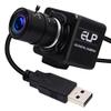 ELP Low Illumination USB Camera HD Manual Zoom 4mm Lens PC CMERA for Computer Mini UVC Webcam 0.01lux Industrial Webcamera 960P AR0130 Security Lightburn Cam for Laptop view 1