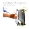 Kantek MAXVIEW LCD Monitor Magnifier for 24-Inch Widescreen Monitors (Measured Diagonally) (MAG24WL),Clear view 2