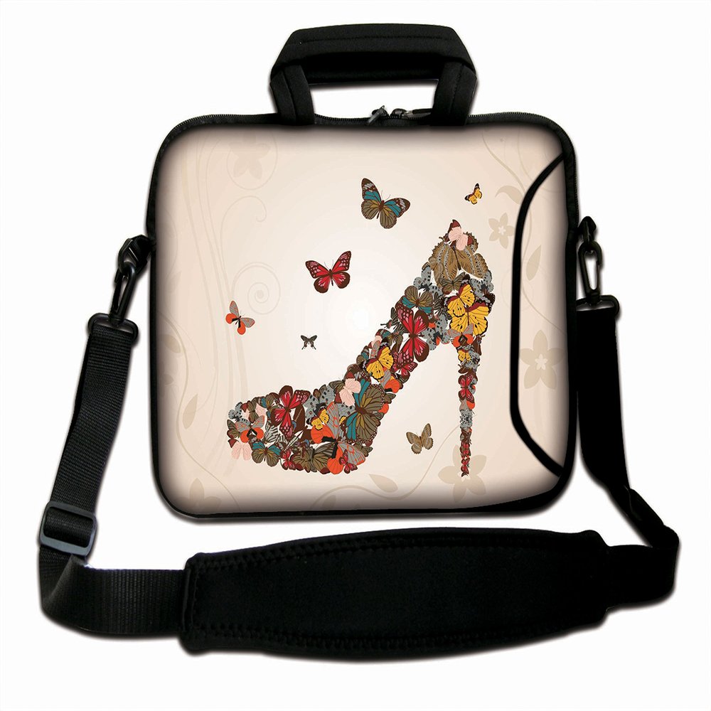 13" Inches Design Laptop Notebook Sleeve Soft Case Bag With Handle and Shoulder Strap