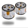 Skin Wrap Decal Set 2 Pack for Amazon Echo Dot 2 - Daisys (2nd Generation ONLY - Echo NOT Included) view 1