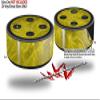 Skin Wrap Decal Set 2 Pack for Amazon Echo Dot 2 - Stardust Yellow (2nd Generation ONLY - Echo NOT Included) view 2