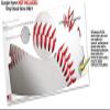 Baseball - Decal Style Skin Wrap fits Google Home Original (Google Home NOT Included) view 3