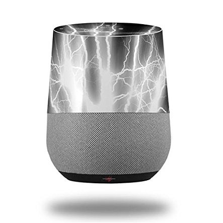 Lightning White - Decal Style Skin Wrap fits Google Home Original (Google Home NOT Included)