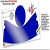 Solids Collection Royal Blue - Decal Style Skin Wrap fits Google Home Original (Google Home NOT Included) view 3