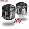 Skin Wrap Decal Set 2 Pack for Amazon Echo Dot 2 - Graffiti Grunge Skull (2nd Generation ONLY - Echo NOT Included) view 2
