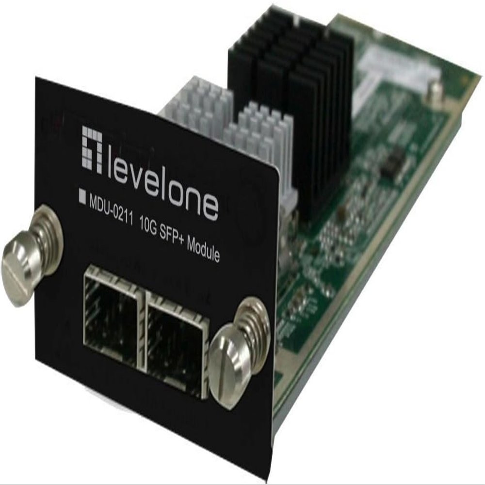 LEVELONE 2-Port 10G SFP+ MODUL, MDU-0211